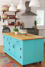 Industrial Kitchen Island