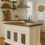Antique White Island For Kitchen